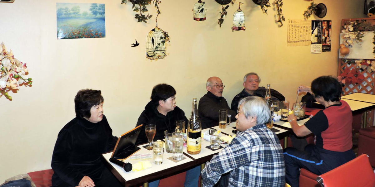 ▲二次会「おやすみ処 開」