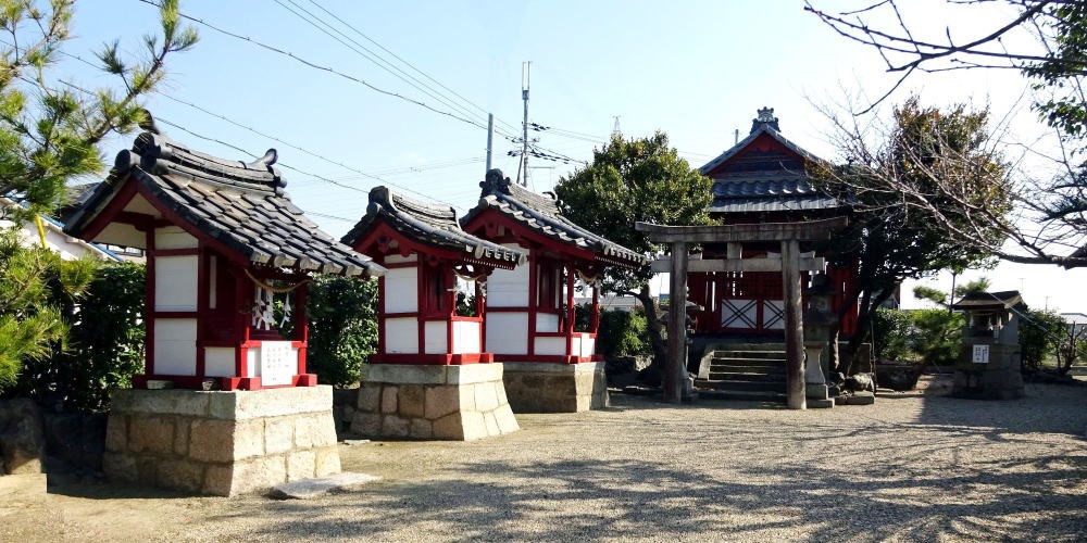 ▲ 2月20日(土） 春日神社　府道八幡木津線（八幡西島）