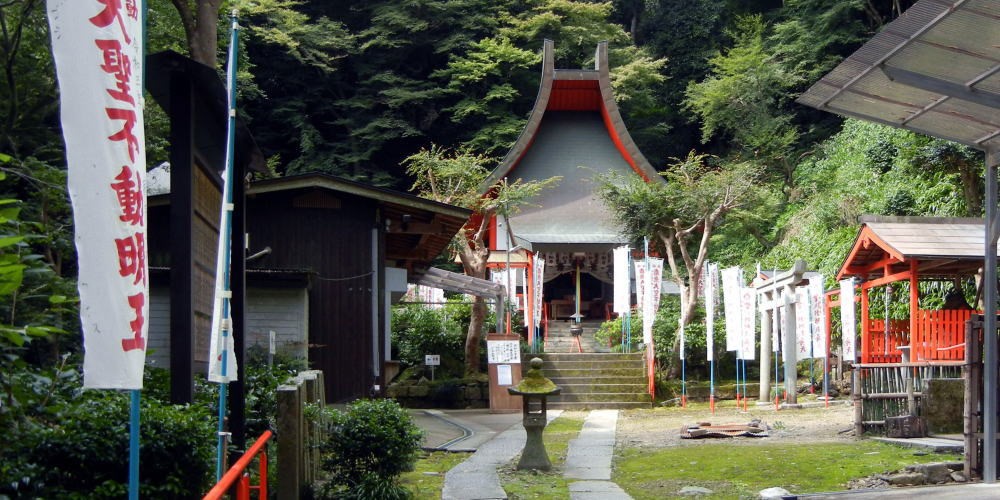 ▲ 杉山谷不動尊